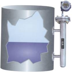 磁緻(zhi)伸縮液位計測量(liang)示意圖